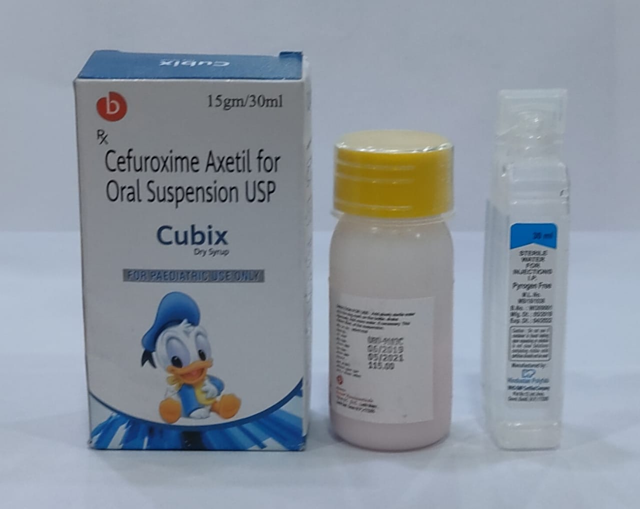 CUBIX 30ML WITH WATER